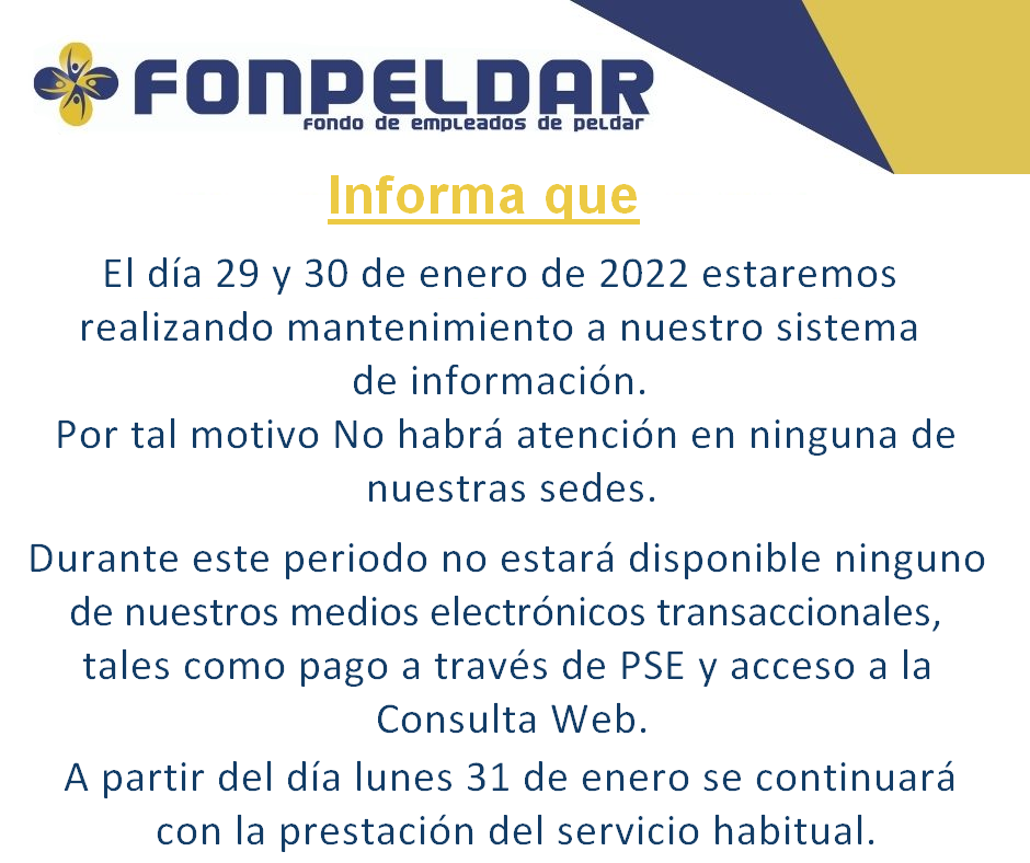 Noticias Fonpeldar